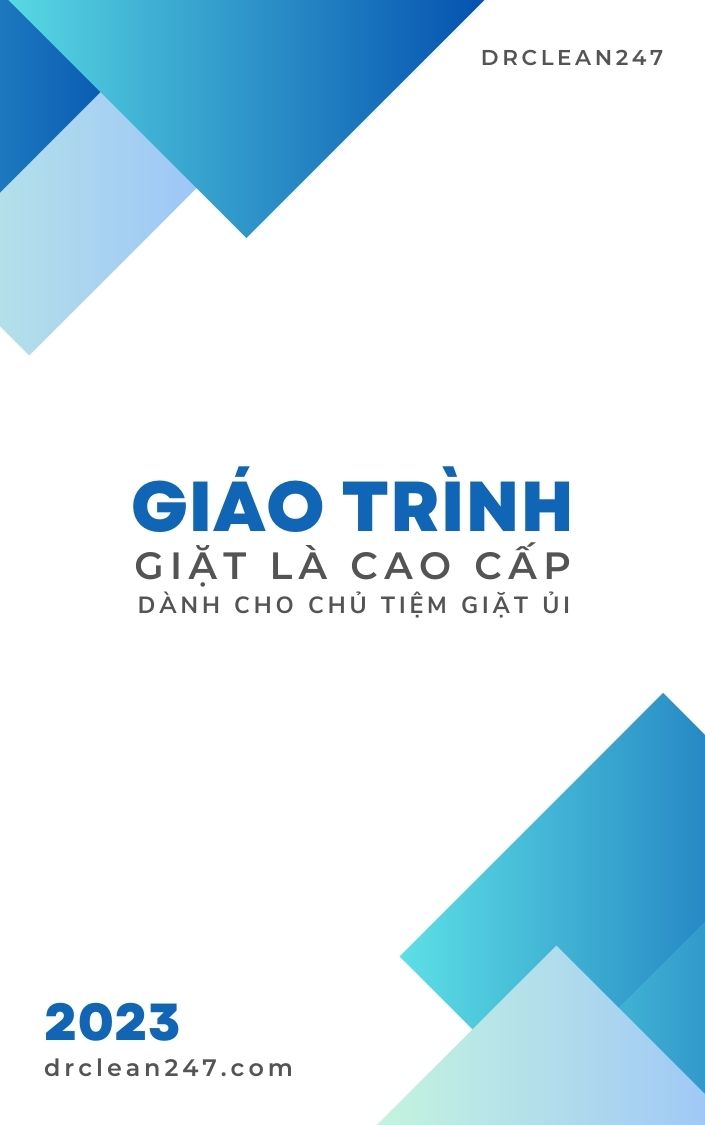 giáo trình giặt là cao cấp dành cho chủ tiệm giặt ủi drclean247