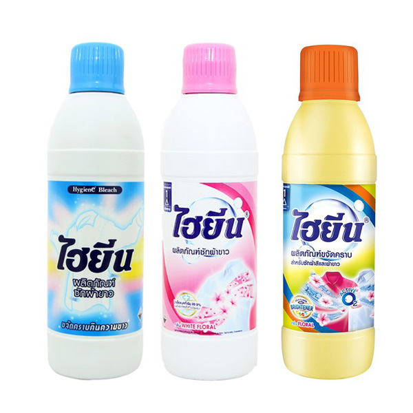 nước tẩy trắng quần áo hygiene bleach thai lan