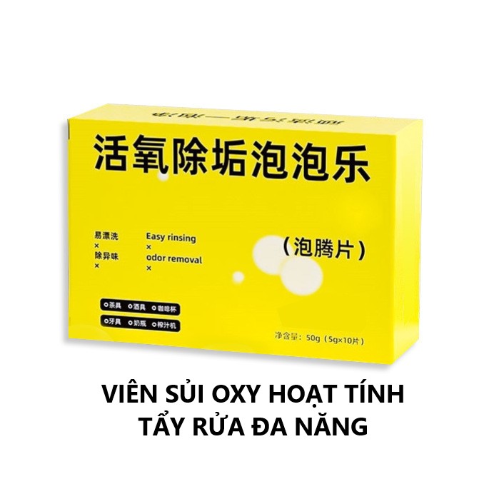 viên sủi oxy tẩy rửa đa năng