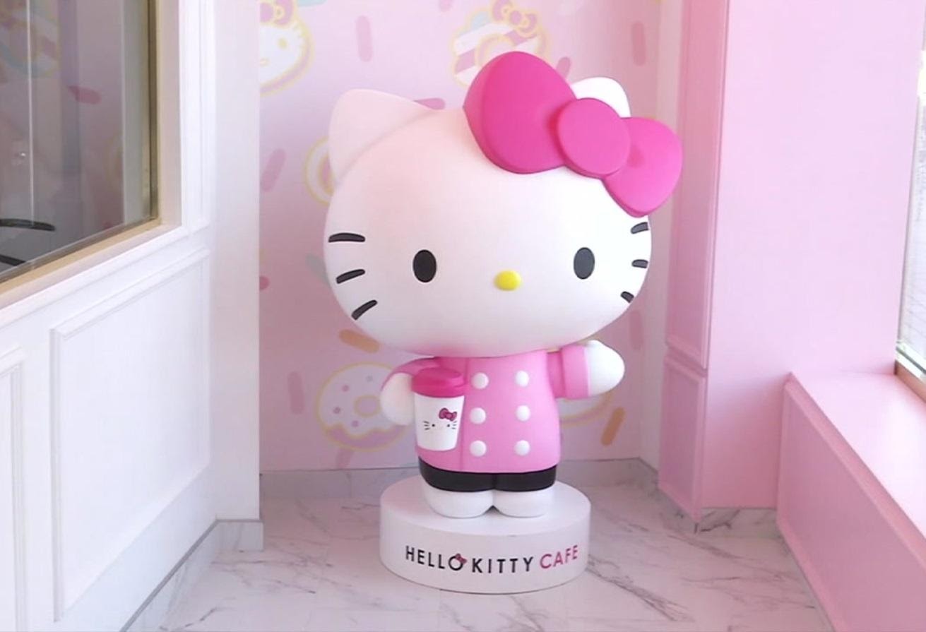 mascot composite hello kitty