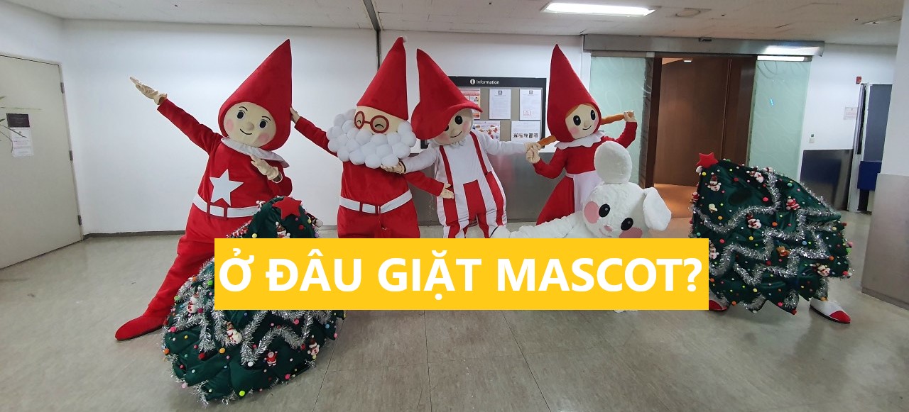 ở đâu nhận giặt mascot