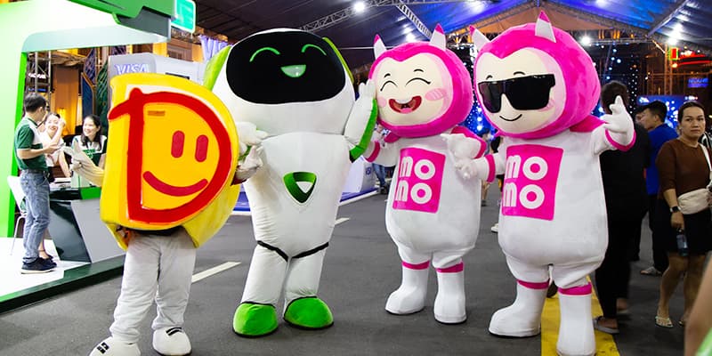 giặt mascot bingo momo tại hà nội