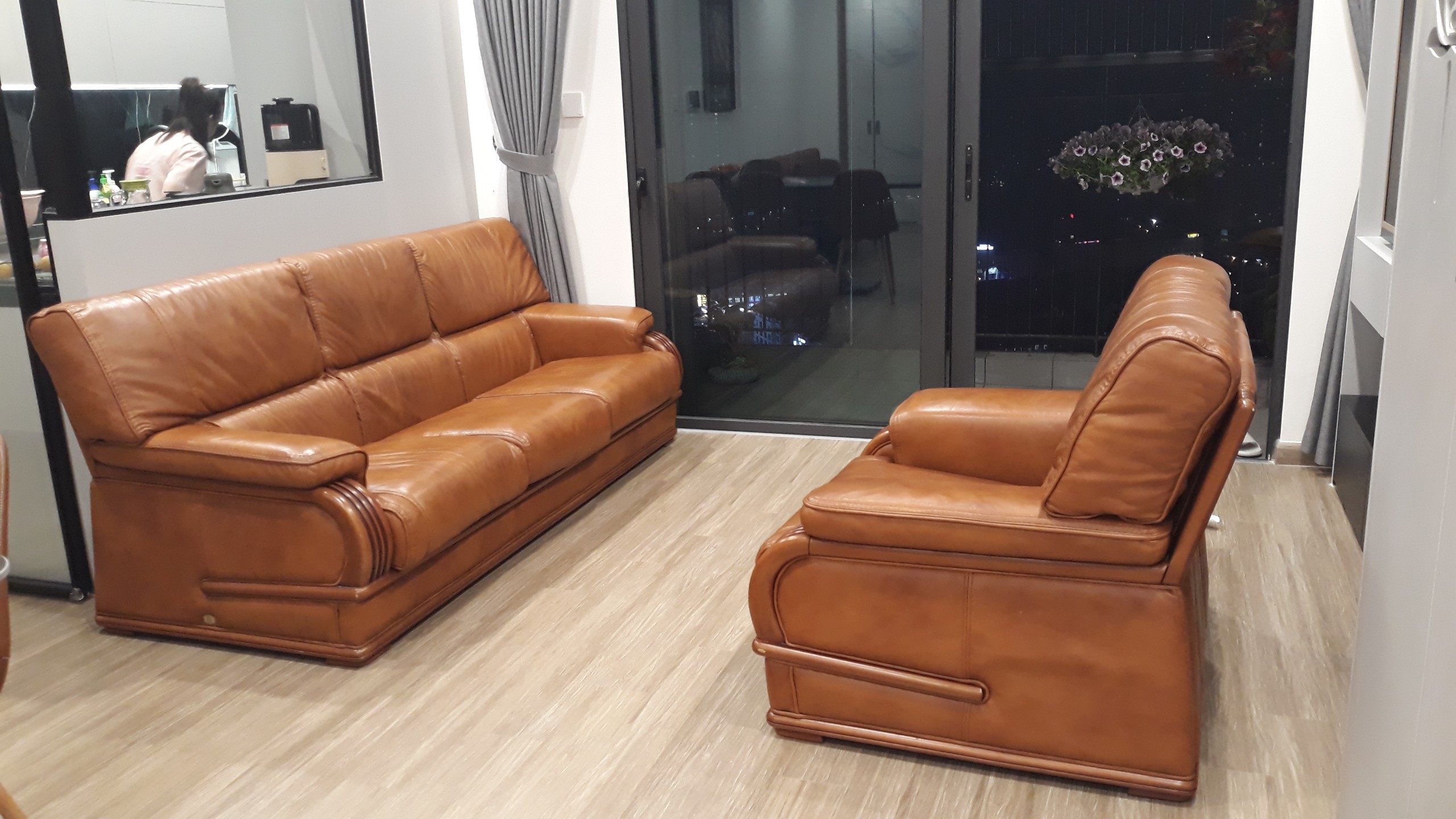 sofa italy sau khi vệ sinh tại vinhomes smart city