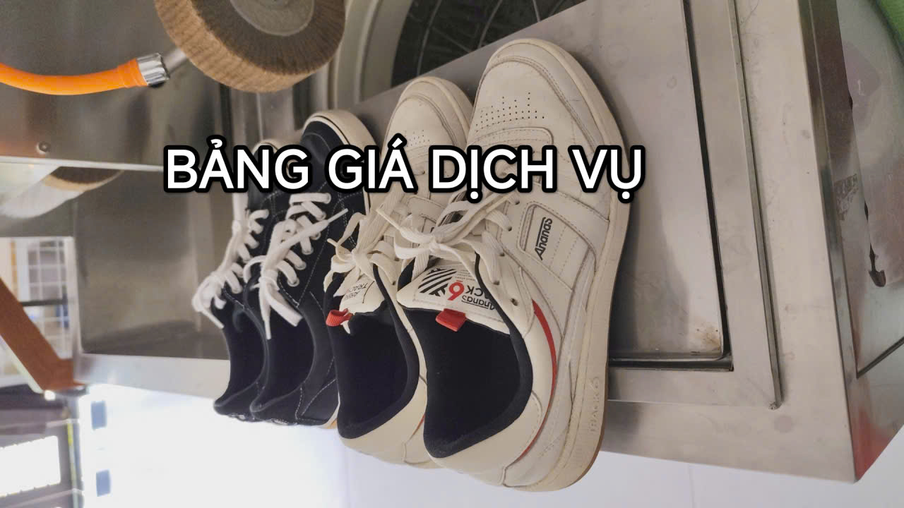 Bảng giá dịch vụ giặt giày mới nhất năm 2025 DrClean247